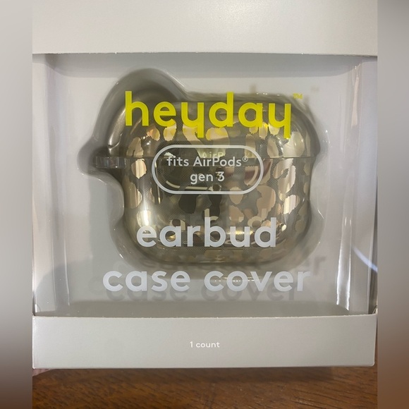 Heyday Animal Print AirPods 3rd Gen Keychain Case - Picture 3 of 3